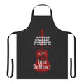 Commemorative John Prine inspired apron with Iris Dement for folk and country music fans