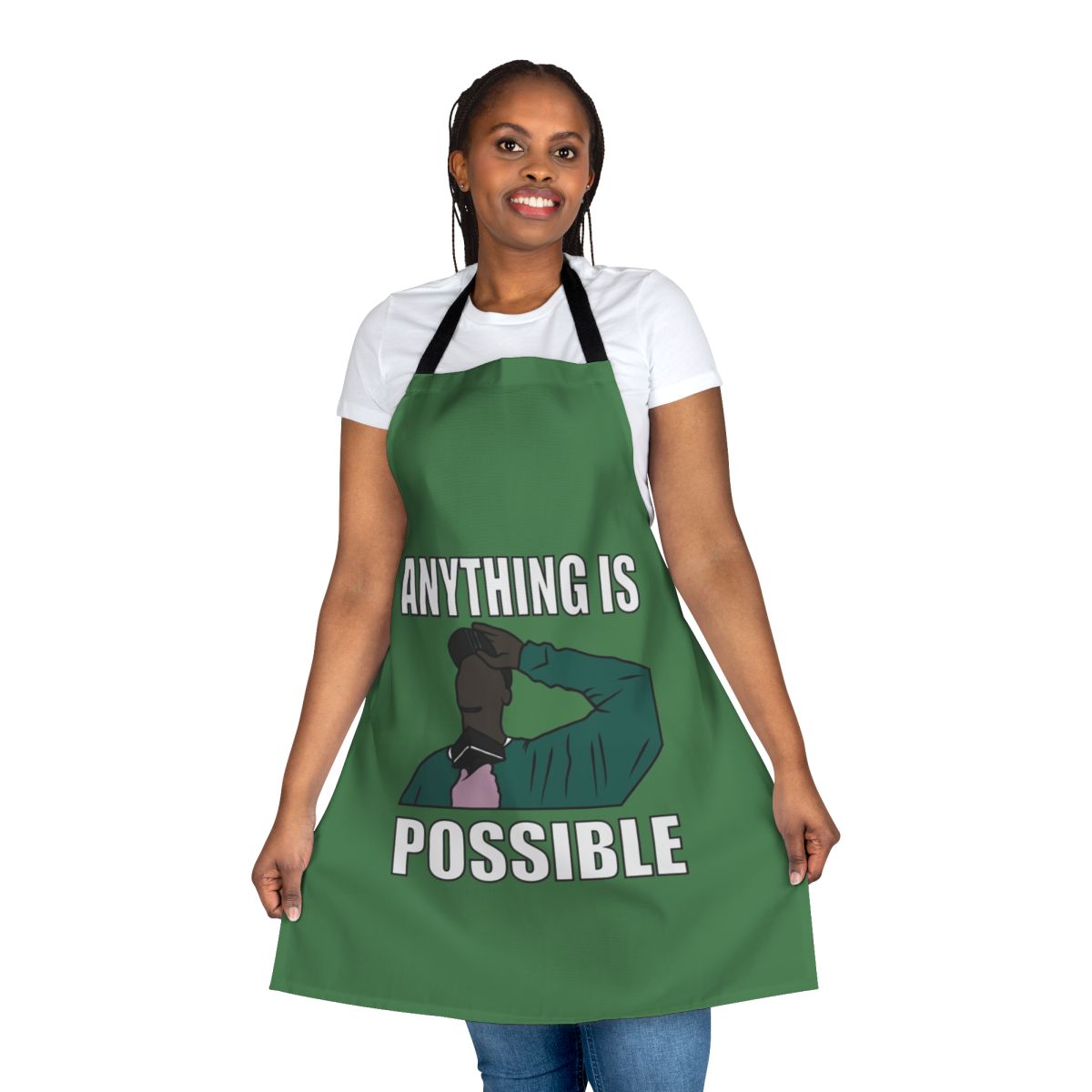 Stylish apron featuring iconic NBA player Kevin Garnett