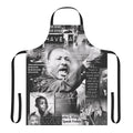 Stylized illustration of Martin Luther King Jr. on a high-quality cotton apron