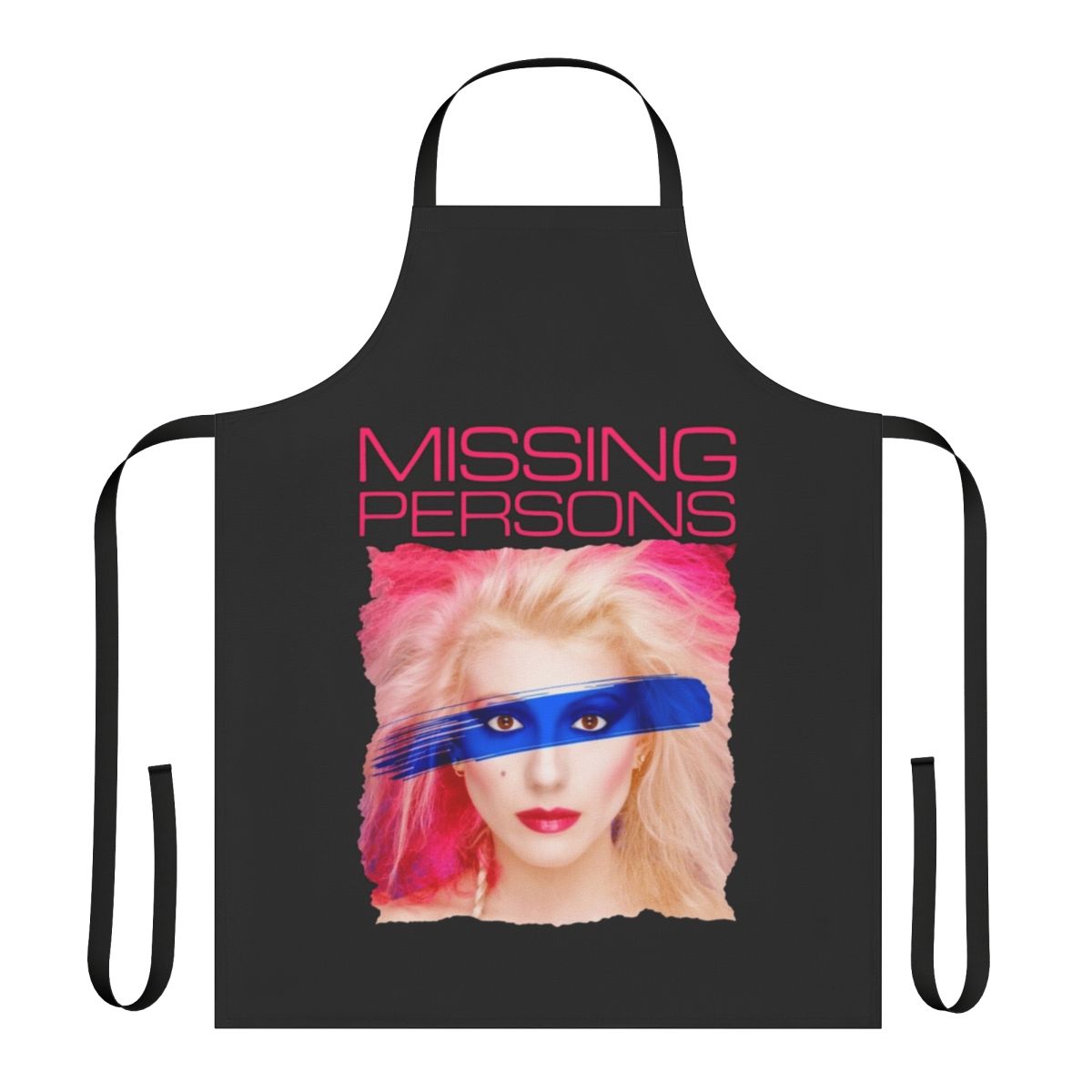 Missing Persons Band Logo Printed on a Quality Apron