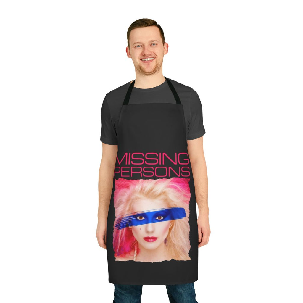 Missing Persons Band Logo Printed on a Quality Apron