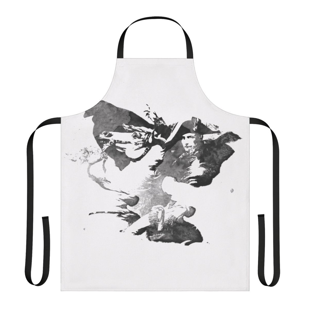 Apron featuring an image of Napoleon Bonaparte, the legendary French military leader and emperor