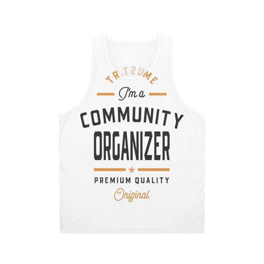 Community Organizer Unisex Tank Top