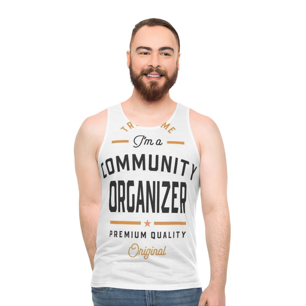 Community Organizer Unisex Tank Top
