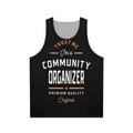 Community organizer unisex tank top