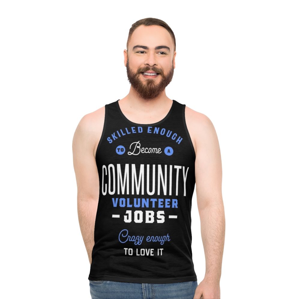 Community Volunteer Jobs Unisex Tank Top