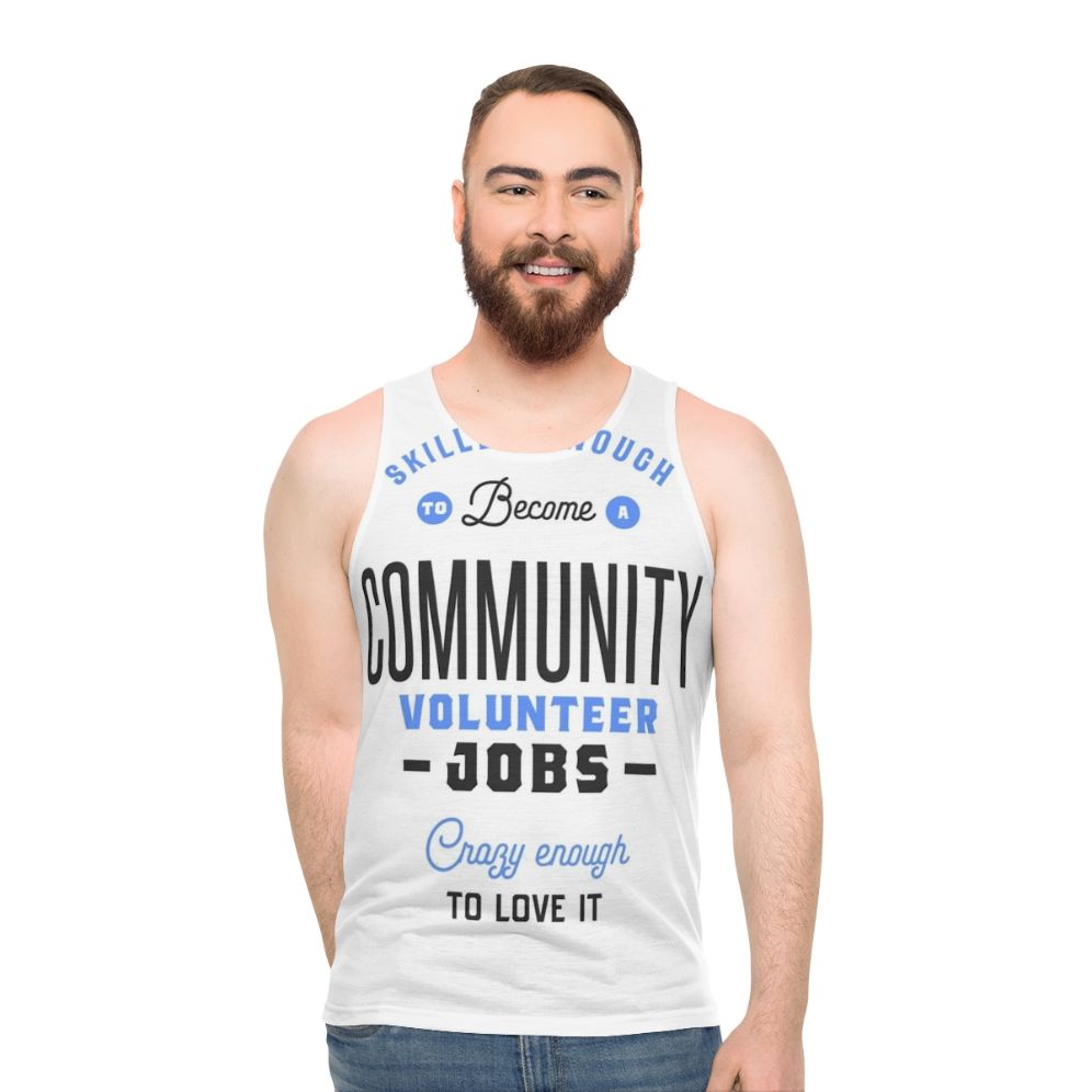 Community Volunteer Jobs Unisex Tank Top