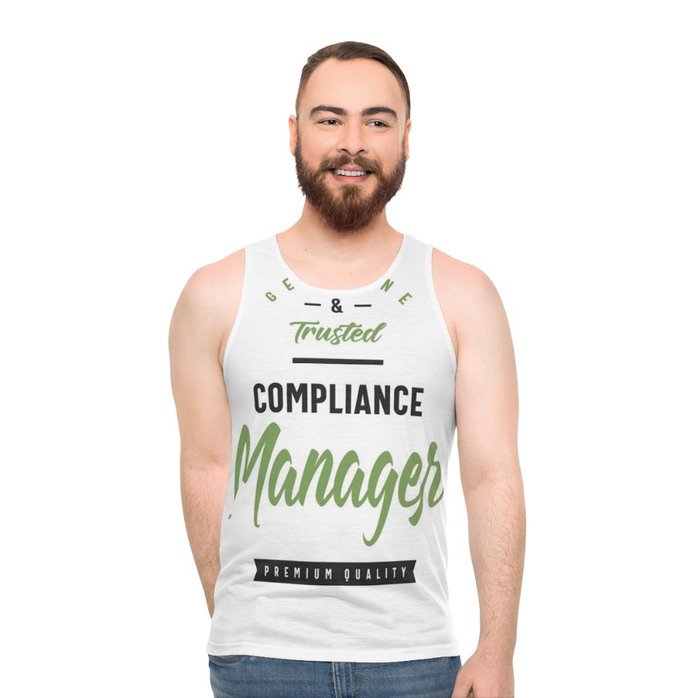 Compliance Manager Unisex Tank Top