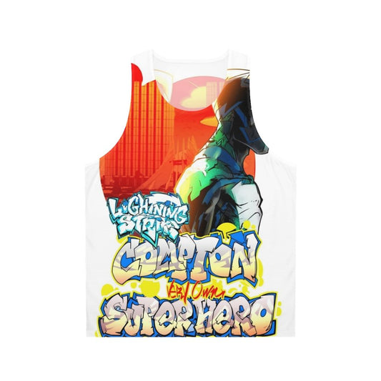 Compton Superhero Unisex Lightning Strike Tank Top