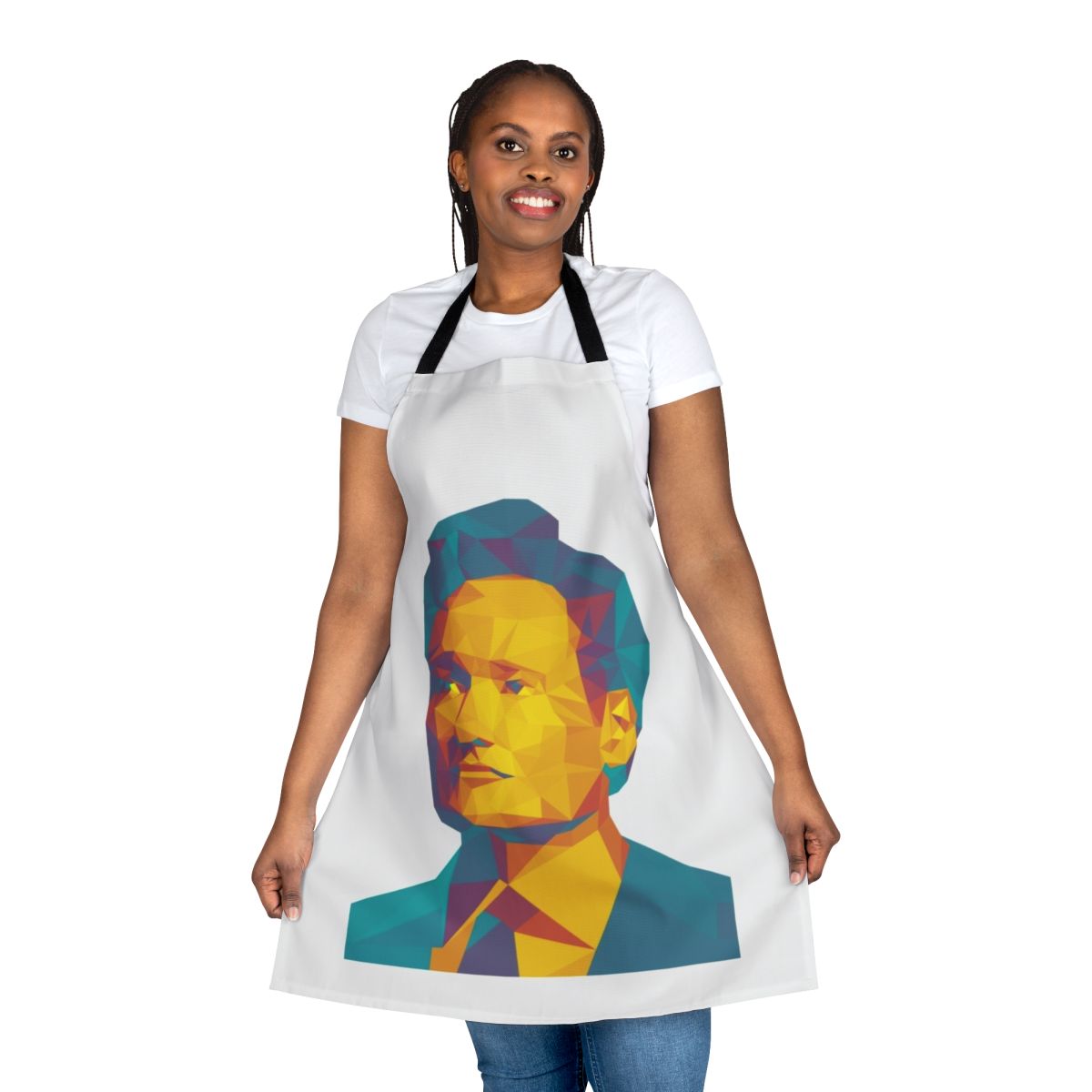 Conan-Inspired Apron with a Portrait of the Iconic TV Host Conan O'Brien