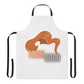Conan-inspired apron featuring the Team Coco logo