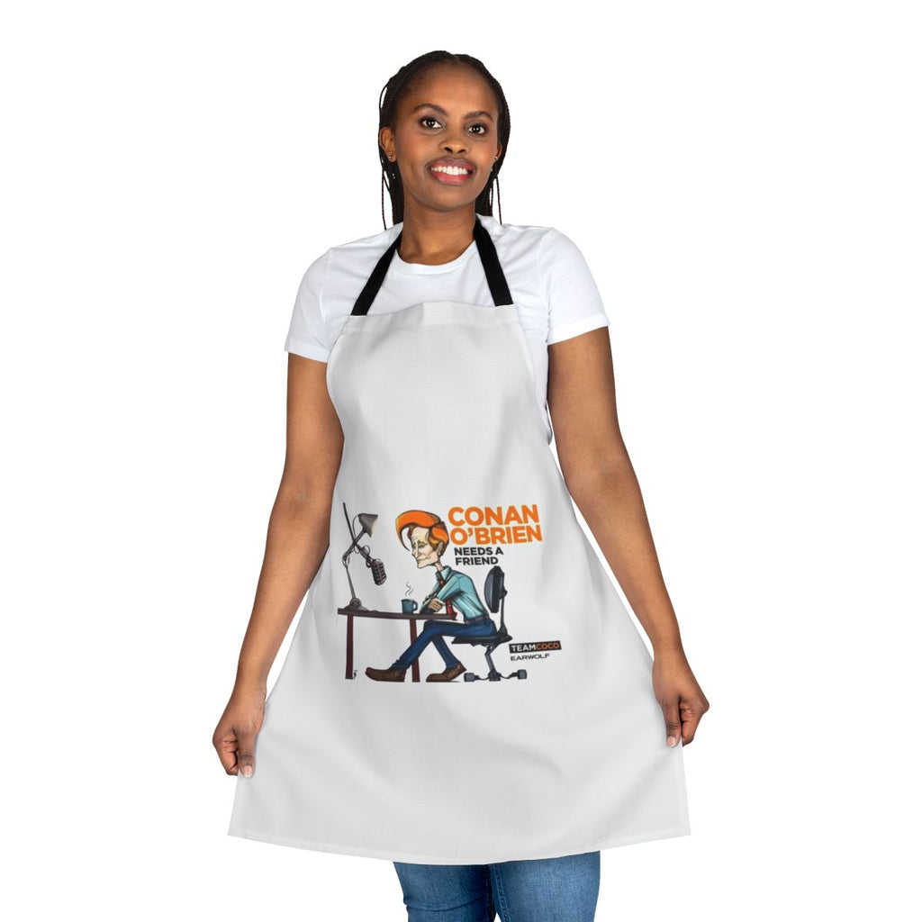 Conan Inspired Podcast Apron - Team Coco Themed Cooking Accessory