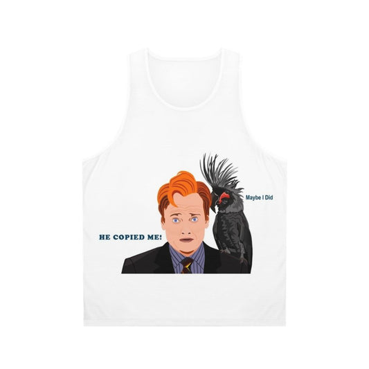 Conan O'Brien Inspired Unisex Tank Top
