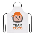 Conan O'Brien inspired apron featuring Team Coco logo and design