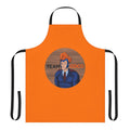 Conan O'Brien inspired comedy apron with a unique design