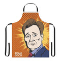 Conan O'Brien inspired cooking apron with Team Coco branding