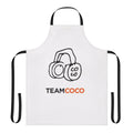 Conan O'Brien Inspired Doodle Apron with Team Coco Headphones Design