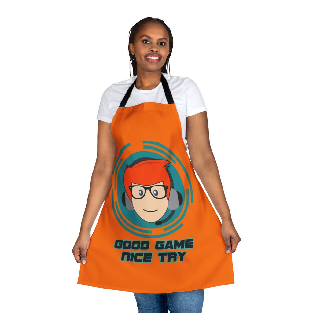 Conan O'Brien inspired "Good Game Nice Try" funny cooking apron