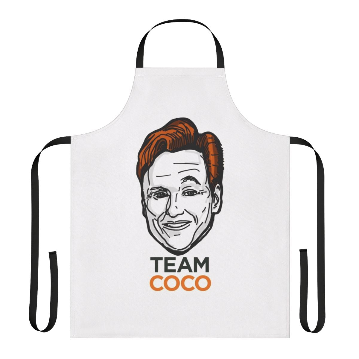 Conan O'Brien Inspired Smiles & Eyebrows Apron