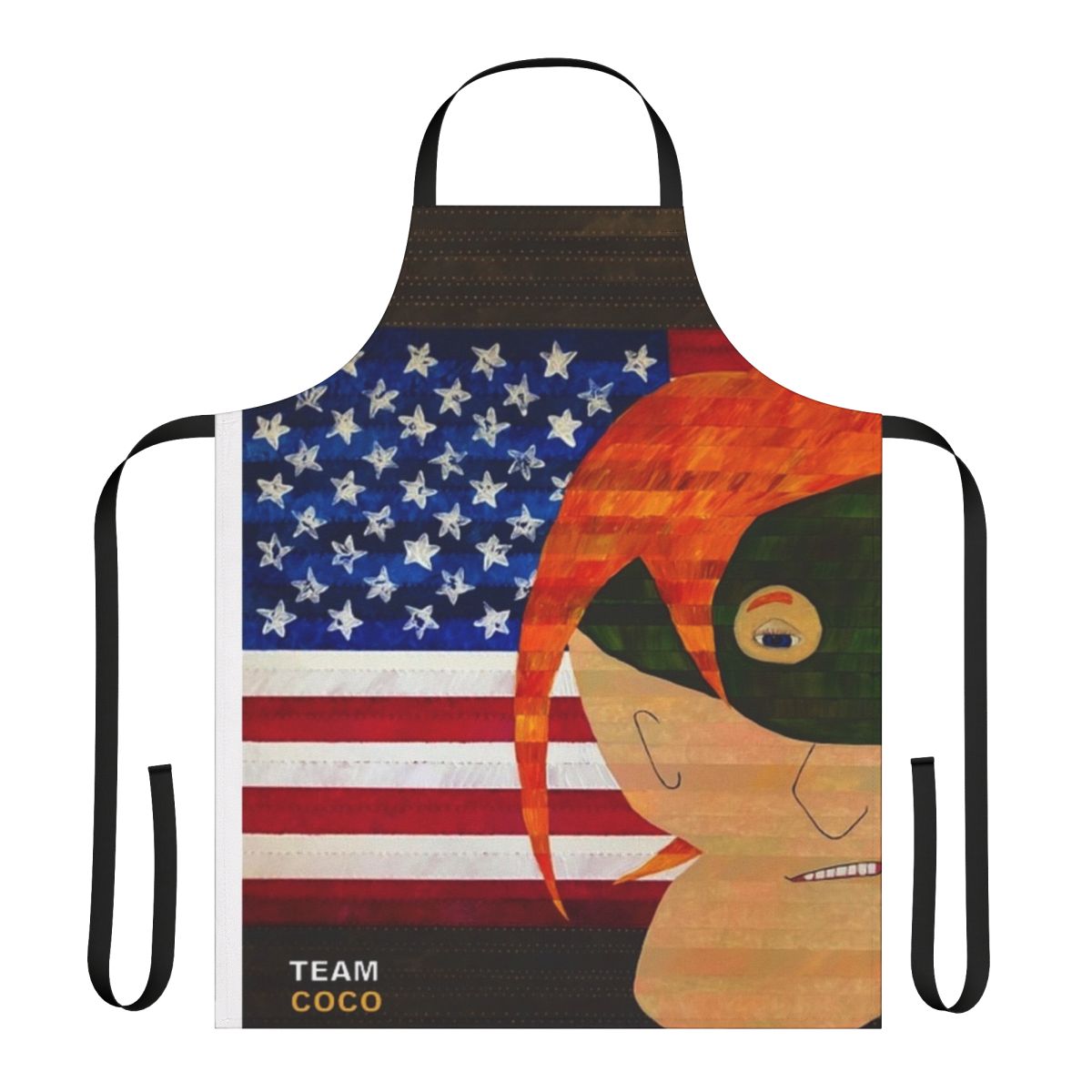 Conan O'Brien Superhero Apron