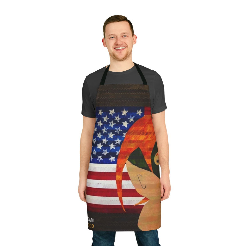 Conan O'Brien Superhero Apron