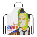 Conan O'Brien Inspired Watercolor Kitchen Apron