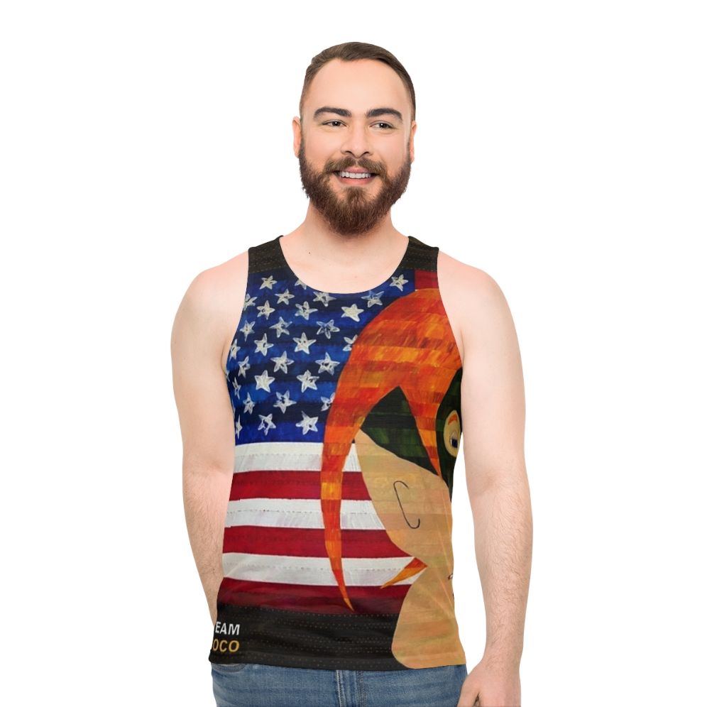 Conan O'Brien Superhero Unisex Tank Top