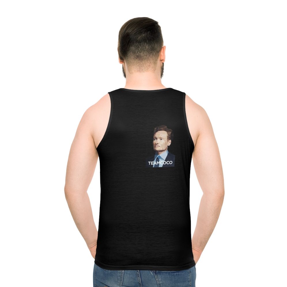 Conan O'Brien unisex tank top