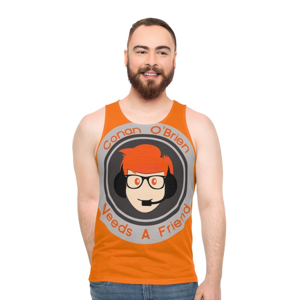 Conan O'Brien Needs a Friend Team Coco Unisex Tank Top