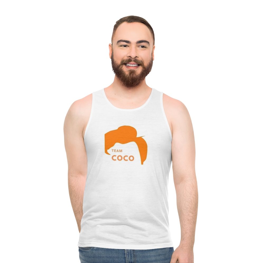Conan O'Brien Team Coco Unisex Tank Top