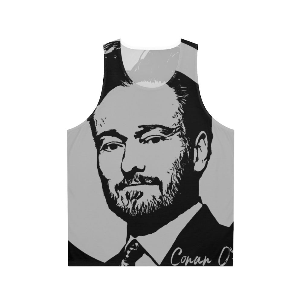 Conan O'Brien transparent unisex tank top