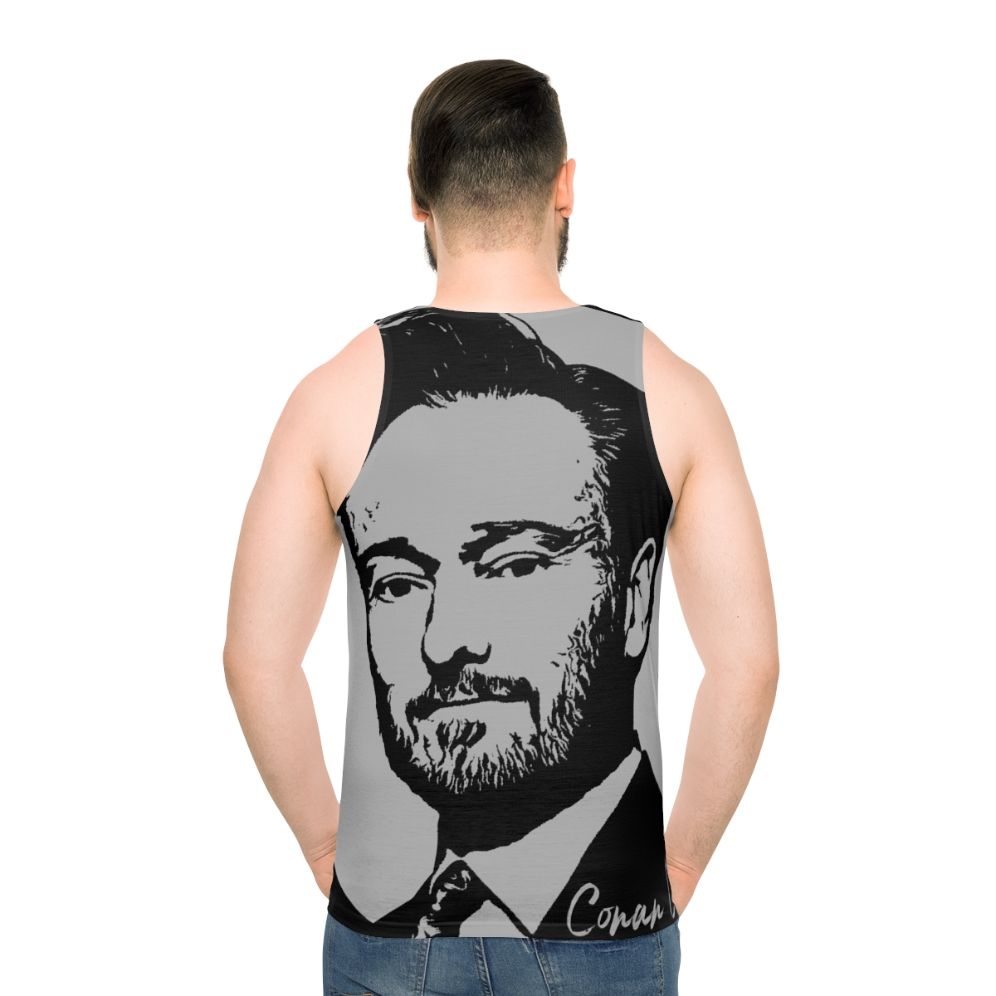 Conan O'Brien transparent unisex tank top