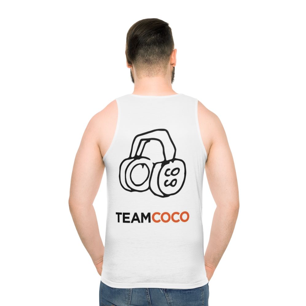 Conan O'Brien inspired unisex tank top