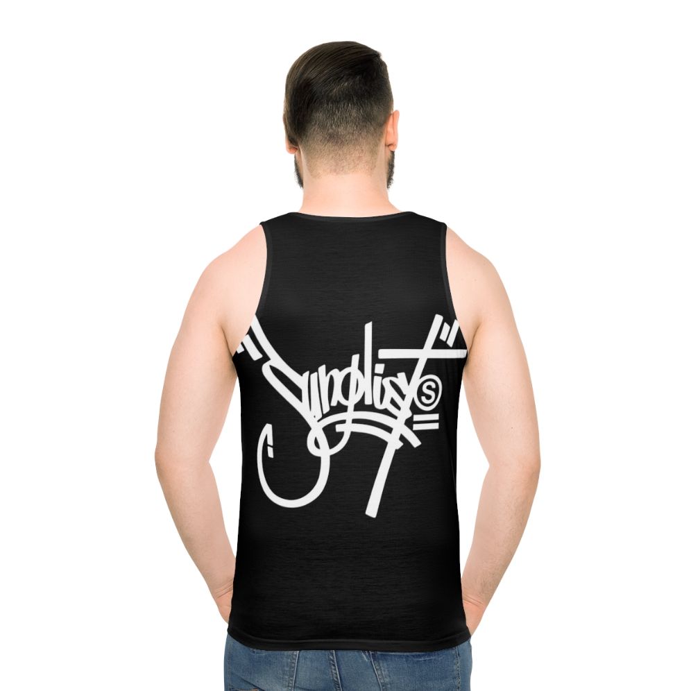 Concrete Jungle Unisex White Tank Top