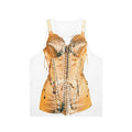 Cone bra unisex tank top in retro 80s style