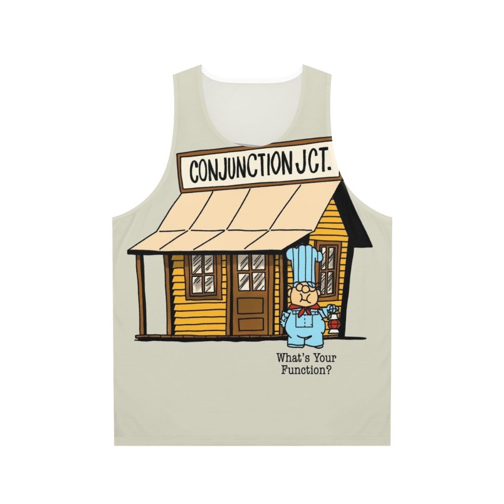 Conjunction Junction Unisex Tank Top