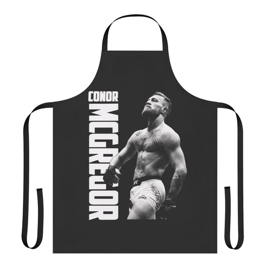 Conor McGregor inspired apron with "The Walk" design, perfect for MMA and UFC fans