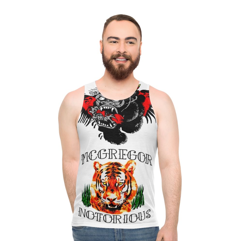 Conor McGregor Tattoos Inspired Unisex Tank Top