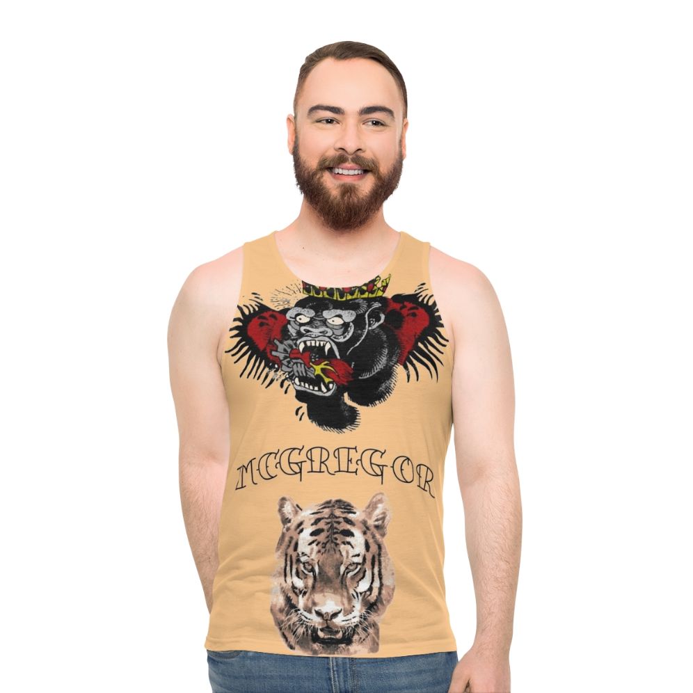 Conor McGregor Tattoos Unisex MMA Fighter Tank Top