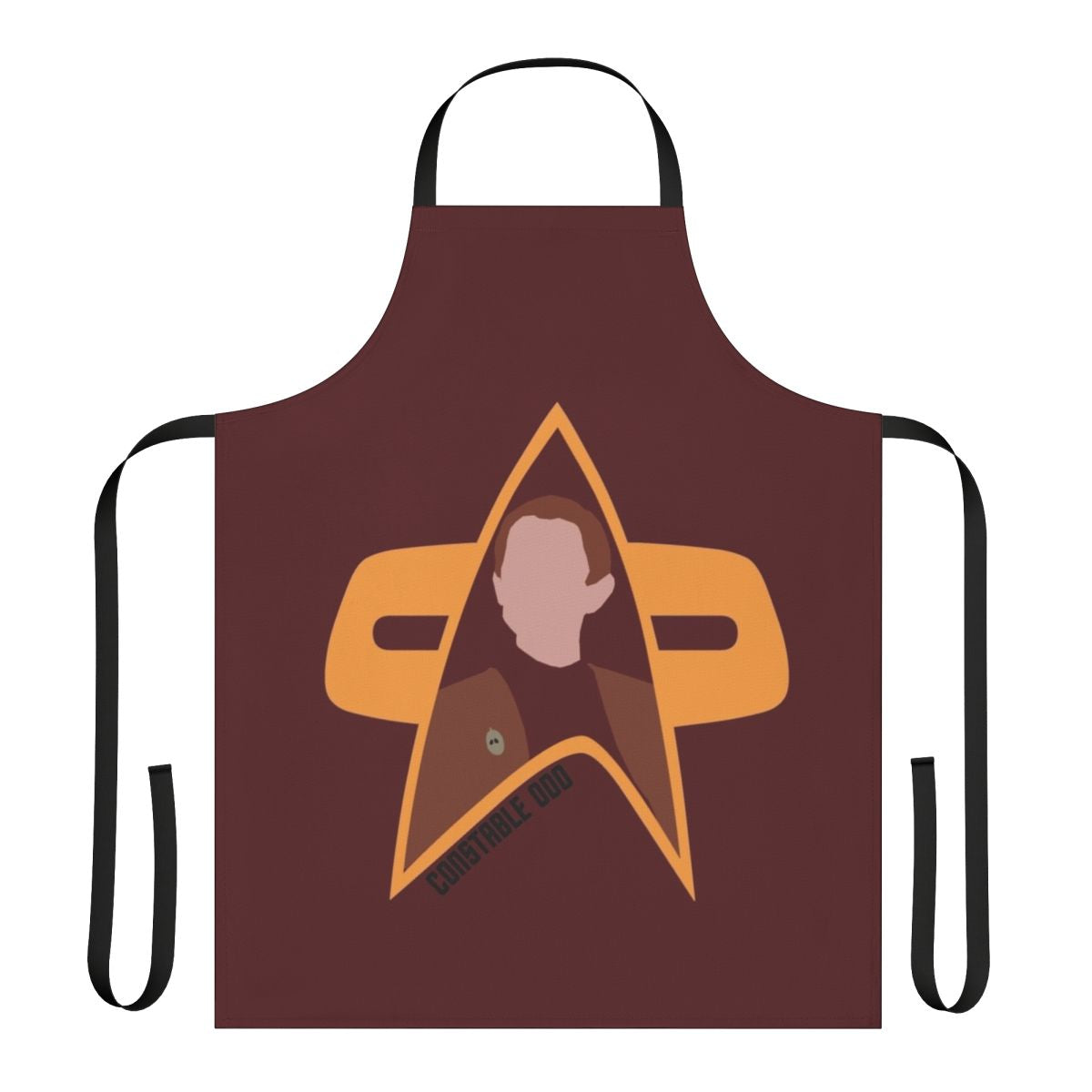 Constable Odo from Star Trek Deep Space Nine themed apron