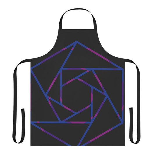Constellation-themed apron featuring the Dag cryptocurrency logo