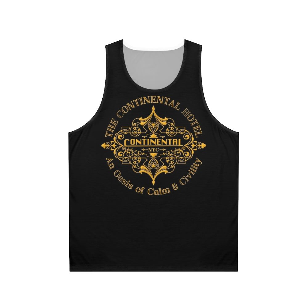 Unisex Continental Hotel Tank Top