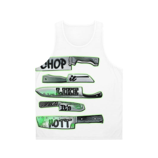 Cool chef graphic design unisex tank top
