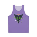 Unisex tank top with Cool For Cats album artwork