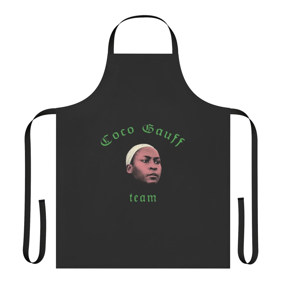 Cori "Coco" Gauff inspired tennis apron with sport design