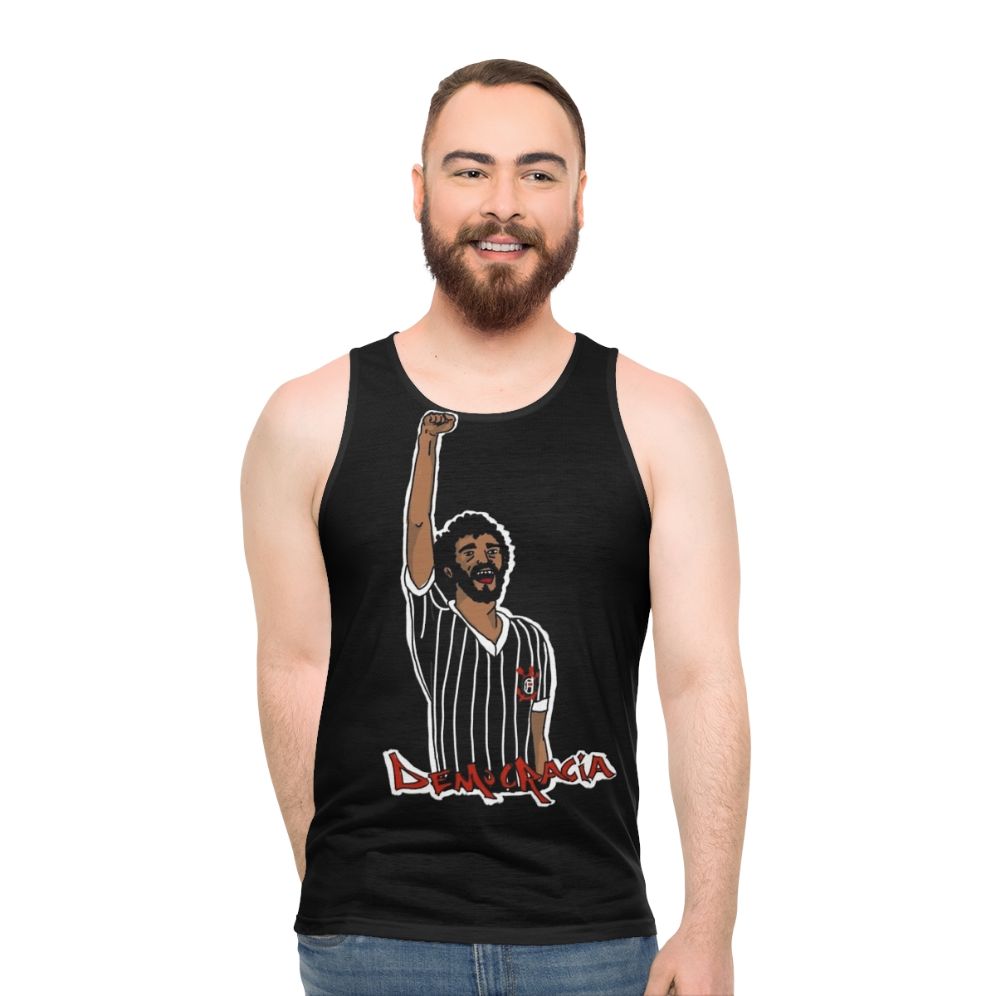 Corinthians Socrates Democracy Unisex Tank Top