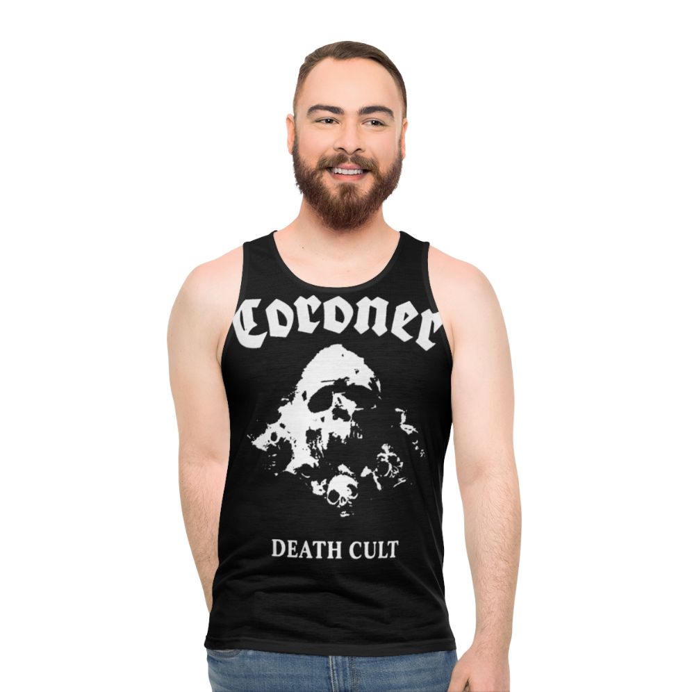 Coroner Band Unisex Metal Tank Top