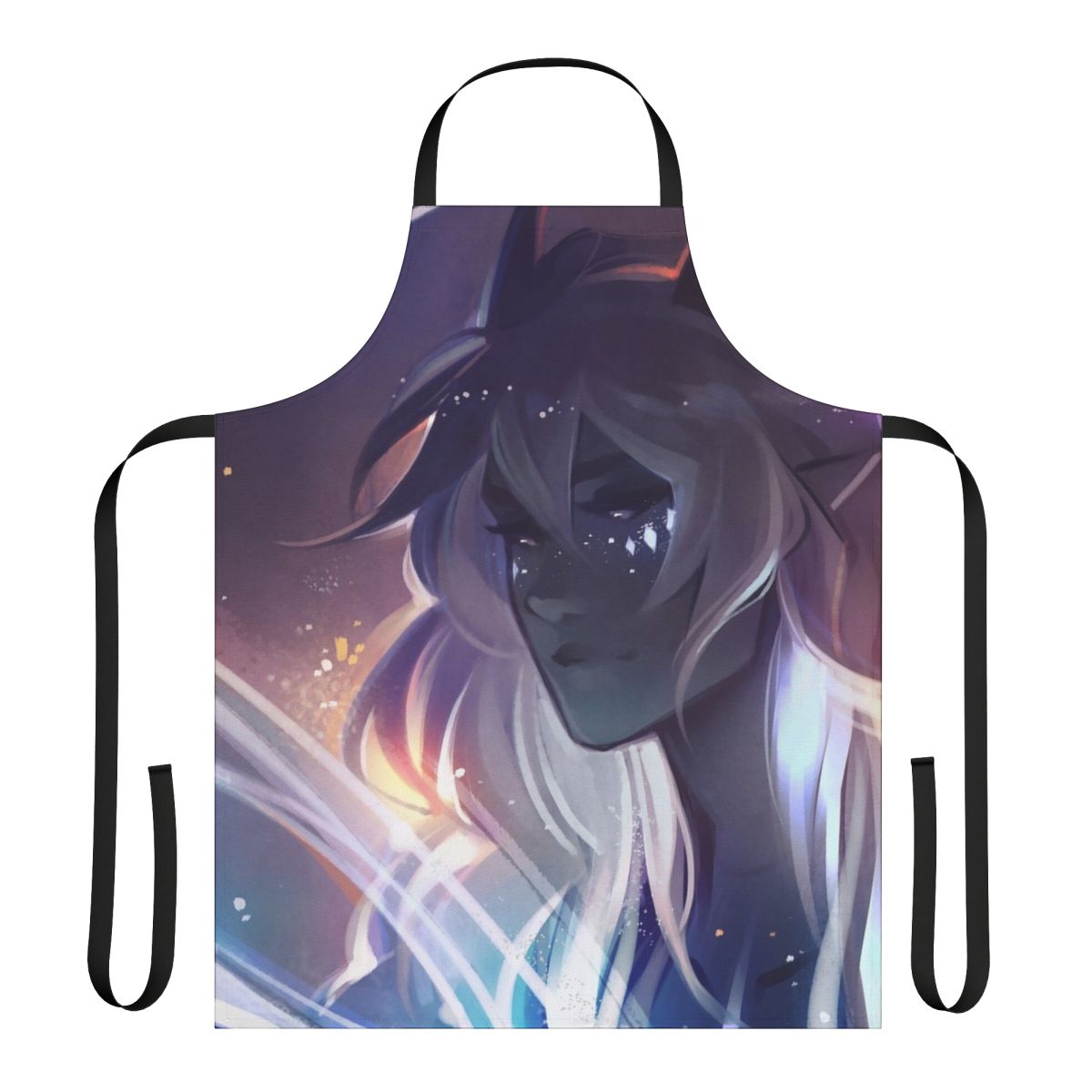 Aaravos-inspired cosmic apron for The Dragon Prince fans