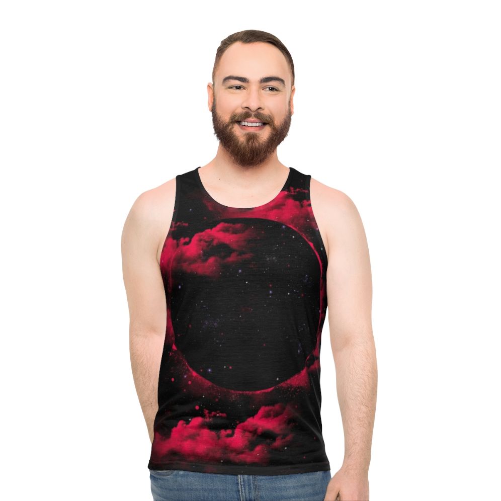 Cosmic Black Hole Unisex Tank Top