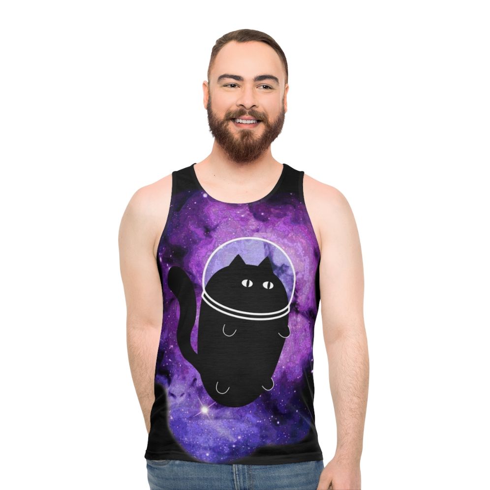 Cosmic Catronaut Unisex Tank Top